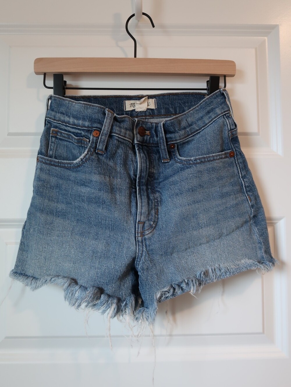 Madewell Women's The Perfect Jean Short Short Size 25